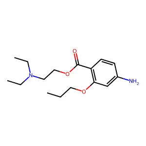 Propoxycaine structure