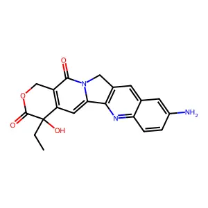10-Aminocamptothecin structure