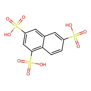 naphthalene-1,3,6-trisulfonic acid structure