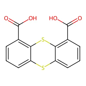 Compound C14H8O4S2 structure