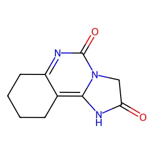 1,3,7,8,9,10-hexahydroimidazo[1,2-c]quinazoline-2,5-dione structure