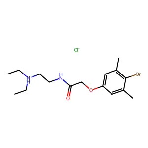 Compound C16H26BrClN2O2 structure