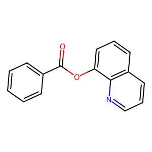 quinolin-8-yl benzoate structure