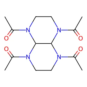 1-(1,4,5-triacetyl-2,3,4a,6,7,8a-hexahydropyrazino[2,3-b]pyrazin-8-yl)ethanone structure