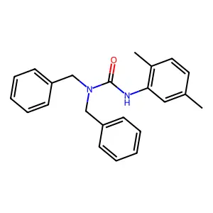 1,1-DIBENZYL-3-(2,5-XYLYL)UREA structure