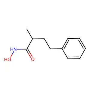 N-hydroxy-2-methyl-4-phenylbutanamide structure