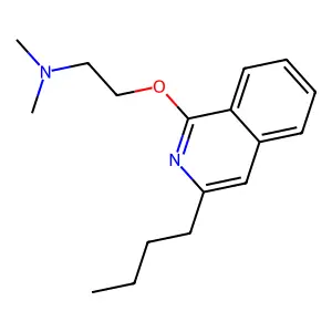 Dimethisoquin structure