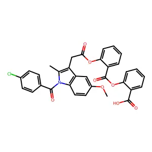 Compound C33H24ClNO8 structure