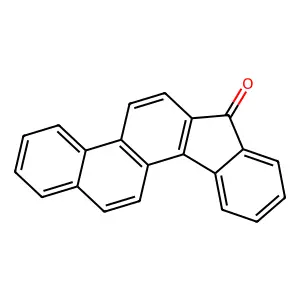 Compound C21H12O structure