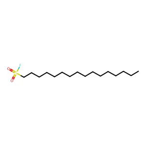 hexadecane-1-sulfonyl fluoride structure