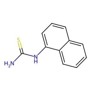 1-(1-Naphthyl)-2-thiourea structure