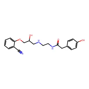 Epanolol structure