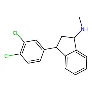 Indatraline structure