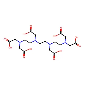 2-[2-[bis(carboxymethyl)amino]ethyl-[2-[2-[bis(carboxymethyl)amino]ethyl-(carboxymethyl)amino]ethyl]amino]acetic acid structure