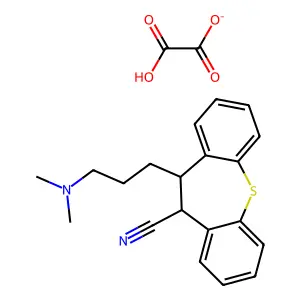 Compound C22H23N2O4S- structure