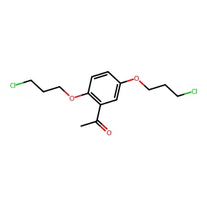 Compound C14H18Cl2O3 structure