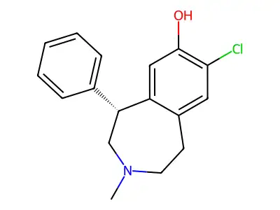 SCH 23390 structure