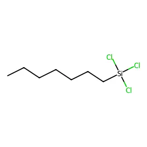 Silane, trichloroheptyl- structure