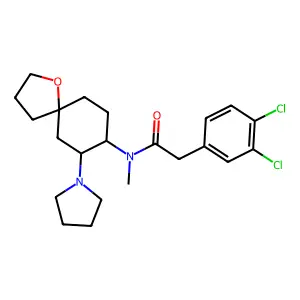 Compound C22H30Cl2N2O2 structure