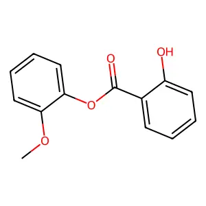 Guaiacol salicylate structure