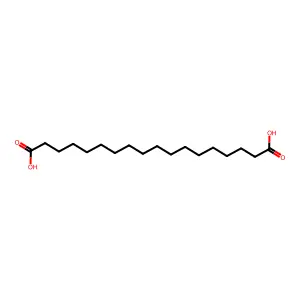 Octadecanedioic acid structure