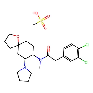 SPIRADOLINE MESYLATE structure