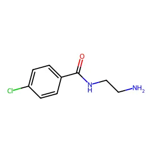 N-(2-aminoethyl)-4-chlorobenzamide structure