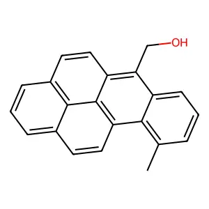 10-Methylbenzo(a)pyrene-6-methanol structure