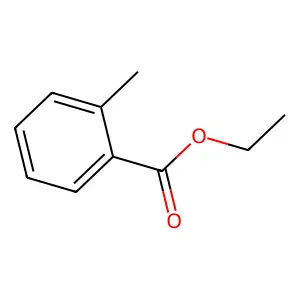 Ethyl 2-methylbenzoate structure