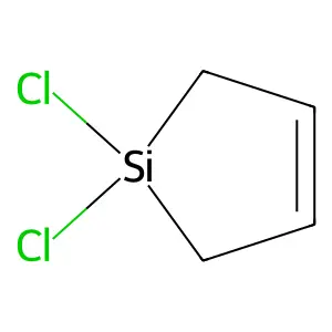 1,1-Dichloro-1-silacyclo-3-pentene structure