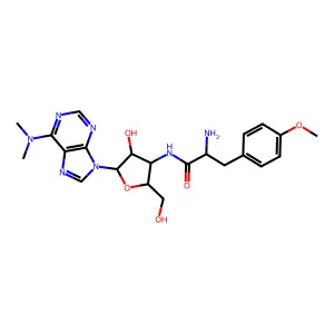 Compound C22H29N7O5 structure
