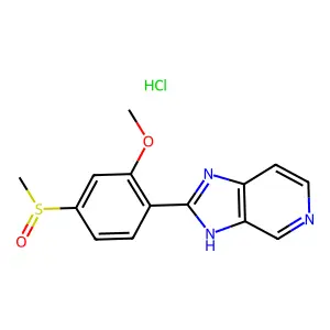 ISOMAZOLE HYDROCHLORIDE structure