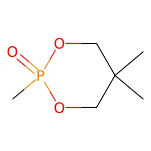 1,3,2-Dioxaphosphorinane, 2,5,5-trimethyl-, 2-oxide structure