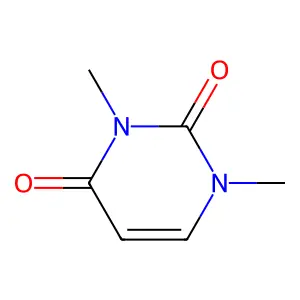 1,3-Dimethyluracil structure