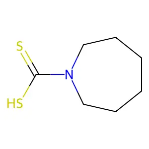 azepane-1-carbodithioic acid structure
