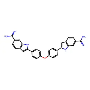 Compound C30H24N6O structure