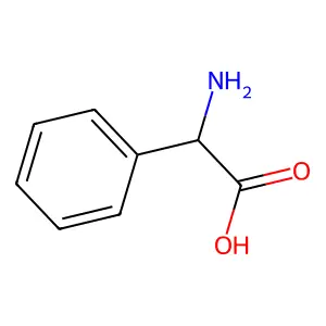 D-PHENYLGLYCINE structure