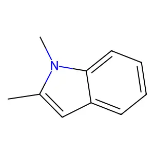 1,2-DIMETHYLINDOLE structure