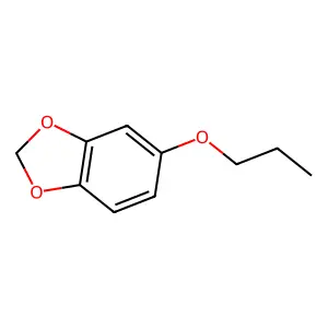1,3-Benzodioxole, 5-propoxy- structure
