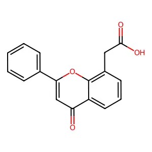Mitoflaxone structure