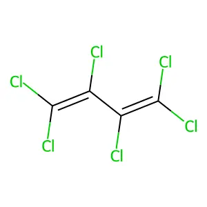 HEXACHLORO-1,3-BUTADIENE structure