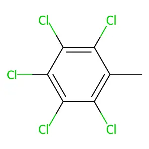 Compound C7H3Cl5 structure