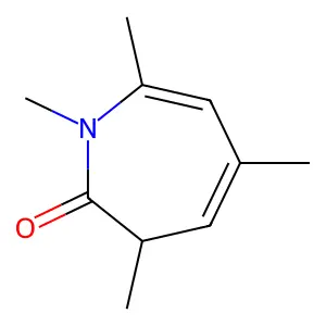 1,3,5,7-Tetramethyl-1,3-dihydro-2H-azepin-2-one structure