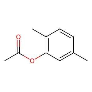 (2,5-dimethylphenyl) acetate structure