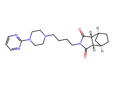 Tandospirone structure
