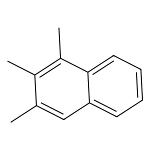 1,2,3-Trimethylnaphthalene structure