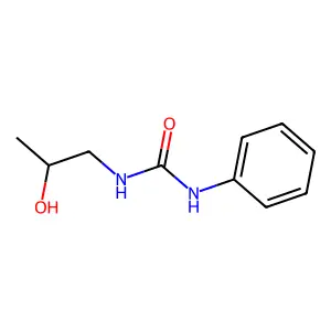 1-(2-hydroxypropyl)-3-phenylurea structure