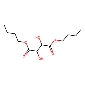 dibutyl (2R,3R)-2,3-dihydroxybutanedioate structure