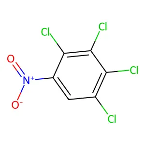 2,3,4,5-TETRACHLORONITROBENZENE structure