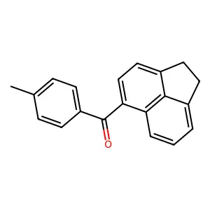 1,2-dihydroacenaphthylen-5-yl-(4-methylphenyl)methanone structure